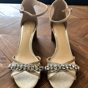 Jewel Badgley Mischka Heeled Sandals